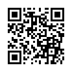 (●*ﾉ´ω｀)σ⌒Ｙ⌒Ｙ⌒☆ﾟ+.ﾄﾞオｿﾞЧＯЯＯ.+ﾟ☆
のQRコード