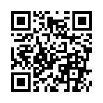 ((ﾟ个_(^-^;)　ヾ(^▽^)/ｵﾒﾃﾞﾄｰｺﾞｻﾞｲﾏｰｽ!!(染之助染太郎風)
のQRコード