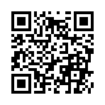 おめで鯛 (;`ー´)o/￣￣￣~>°)))彡｡.:*:･'ﾟ☆｡.:*:･'ﾟ★｡.:*:･'ﾟ☆｡.:*:･
のQRコード