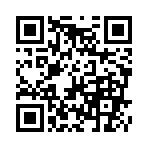 ♪(ﾟ▽^*)ﾉ⌒☆
のQRコード