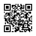 ♪(ﾟ▽^*)ﾉ⌒☆
のQRコード