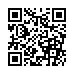 (人´∀｀)☆ﾟ+.YOROSIKU!!.+ﾟ☆(´∀｀人)
のQRコード