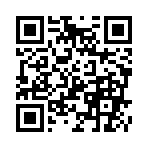 =͟͟͞͞( ๑`･ω･´)
のQRコード