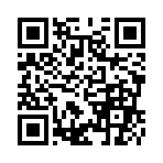 ﾟ+.(ﾟ，_¨ﾟ)ﾉ夜露ﾃｨｸﾃﾞ㌃.+ﾟ
のQRコード