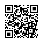 ( ￣ﾉ∇￣)￣ｰ￣)ﾋｿﾋｿ
のQRコード