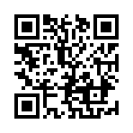 ♪(〃ﾟーﾟ)ノ□☆□ヽ(ﾟーﾟ*) カンパーイ♪
のQRコード