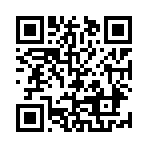 ( ^０^)／Y☆Y ＼（＾ー＾）
のQRコード