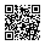 (〃￣￣￣∇)／Ｕ☆Ｕ＼(∇￣￣￣　)乾杯♪
のQRコード