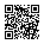 ( 　　)／▽☆▽＼(　　 ) ウシロムキデ
のQRコード