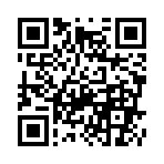 (* ~_~)／□☆□＼(~_~* ) カンパーイ
のQRコード