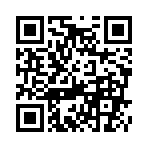 ( ^ ^)／U☆U＼(^ ^ )
のQRコード