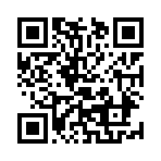 ♪(〃ﾟーﾟ)ノ□☆□ヽ(ﾟーﾟ*) カンパーイ♪
のQRコード