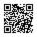 乾杯！　｜*￣∀￣｜ノ■☆■ヾ｜￣∀￣*｜
のQRコード