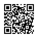 ( 　　)／▽☆▽＼(　　 ) ウシロムキデ
のQRコード