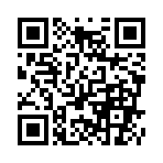 ( ^_^)／□☆□＼(^_^ )カンパ-イ!
のQRコード