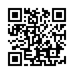 (* ~_~)／□☆□＼(~_~* ) カンパーイ
のQRコード