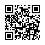 (●･皿･)⊃☆･*:.｡.おかえりなさいませ.｡.:*･☆⊂(･皿･★)
のQRコード