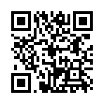 ヽ(･ω･｡ヽ)ﾖﾛ♪(ﾉ｡･ω)ﾉ ｼｸ♪(σ｡･ω)σでっす♪
のQRコード