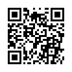 ヽ( ￣○)ゞ。o○ﾌｧ~~♪
のQRコード