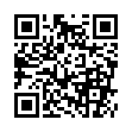 ･ :* ｡: ﾟ ○:.｡ ･ :* : ･ﾟ　-●●●-ｃ(ω｀ｃ )　月見団子♪
のQRコード