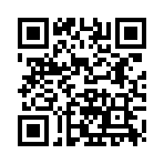 ‪(/* °×° *\)‬
のQRコード