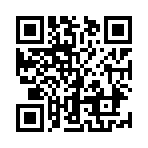 ￣(=⌒・⌒=)￣
のQRコード