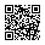 ／（≡・　x ･≡)＼
のQRコード