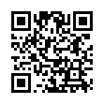 (^_^)( ^_)( ^)( )(^ )(_^ )v(°∇^*)⌒☆イエイ
のQRコード