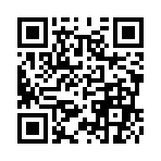 壁｜｡･ω･)ﾉﾞﾟ･*:.｡.ぉはちゅ.｡.:*･ﾟ☆
のQRコード