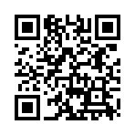 【+ﾟ｡ｽ･ｷ･ﾃﾞ･ｽ｡ﾟ+】●ﾉωﾉ)ｷｬ～♪
のQRコード