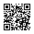 (☆'゜ω`p[謝]q)('゜ω`p[謝]q★)
のQRコード