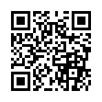 ﾟ♪。ぉは(((p･ω･q)))ちゅ。♪ﾟ
のQRコード