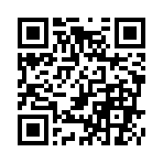 ((8-(｡･`ω´･)o／~~~熱烈歓迎~~~＼o(´･ω･`｡)-8))
のQRコード