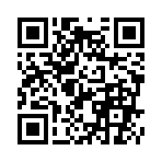 |ω･*)ﾁﾗｯ ≡ヾ(*･ω･*)ﾉﾞﾄｩｼﾞｮｩ♪
のQRコード