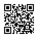 (*^0゜)v いらっしゃーい☆彡
のQRコード