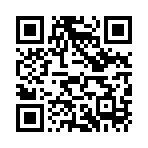 ((*・∀・）ゞォ→ﾊ→♪
のQRコード