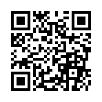 【｡+ﾟｵ｡+ﾟﾋﾟ+｡ｻﾟ+｡】^ω^●)ゞｪﾍ♪
のQRコード