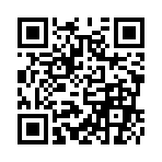 あははは(ノ∀￣〃)ノ彡ﾊﾞﾝﾊﾞﾝ★☆★
のQRコード