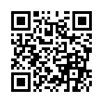 (*p´∀`●)p⌒Ｙ⌒((笑 笑 笑))
のQRコード