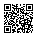 (●>艸<)照れるﾅ♪
のQRコード