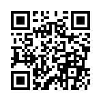 (*ﾉ∀｀*)ゞｪﾍﾍ
のQRコード