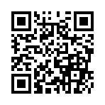 (｡･`ω´･｡)ゞ ぁぃ
のQRコード