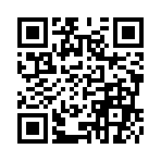 ‘`─ﾟ+.((ｄ(｡･ω･｡)ｂ)).+ﾟ ─ｨ
のQRコード