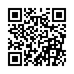 ﾐ(ﾉ￣^￣)ﾉｵﾘｬ!≡≡≡≡≡━┳━☆()￣□￣)/ｶﾞｺ!!
のQRコード