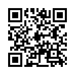 ｳﾘｬ!!⊂(ﾉ￣￣￣(工)￣￣￣)⊃ﾉ~~~~~━━━┻━━┻━━━
のQRコード