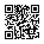 (ﾉ￣ω￣)ﾉ~┻━┻/(×｡×)
のQRコード