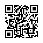 ﾐ┻┻(ﾉ>｡<)ﾉｱﾀｯ!
のQRコード