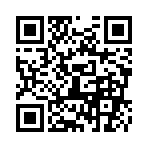 ░ฺ|◕ฺΘ◕ฺ)ノこんにちわ～
のQRコード