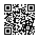 ( ￣ｰ￣)ﾉ□~i_(∇￣*)ｼｮｳｺｲﾝﾒﾂ
のQRコード