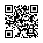 (￣(●●)￣(　　　　@　　　　)　⌒ξ ﾎﾟﾄｯ
のQRコード